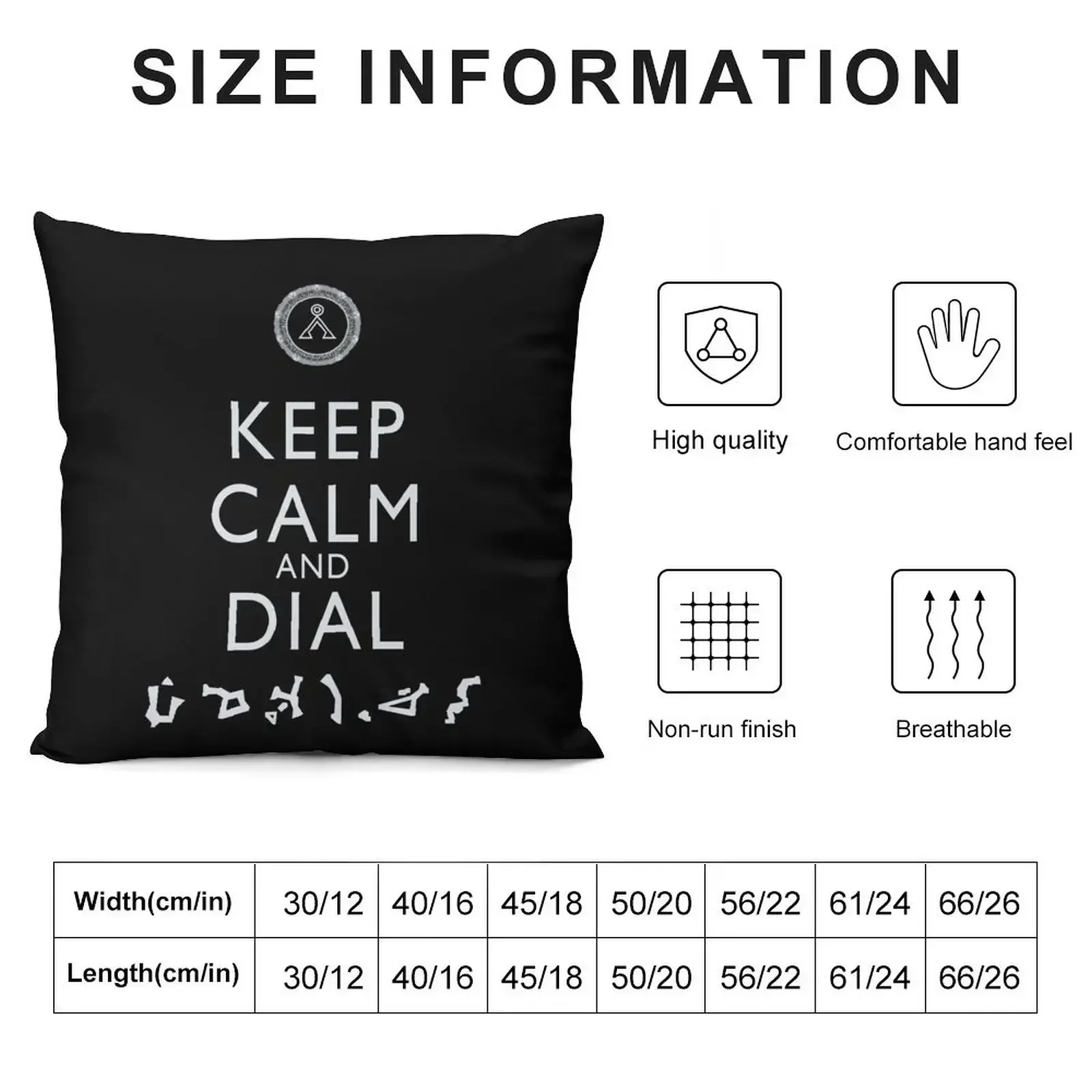 Keep Calm and Dial Earth Throw Pillow Pillowcase Cushion autumn pillowcase Couch Cushions pillow