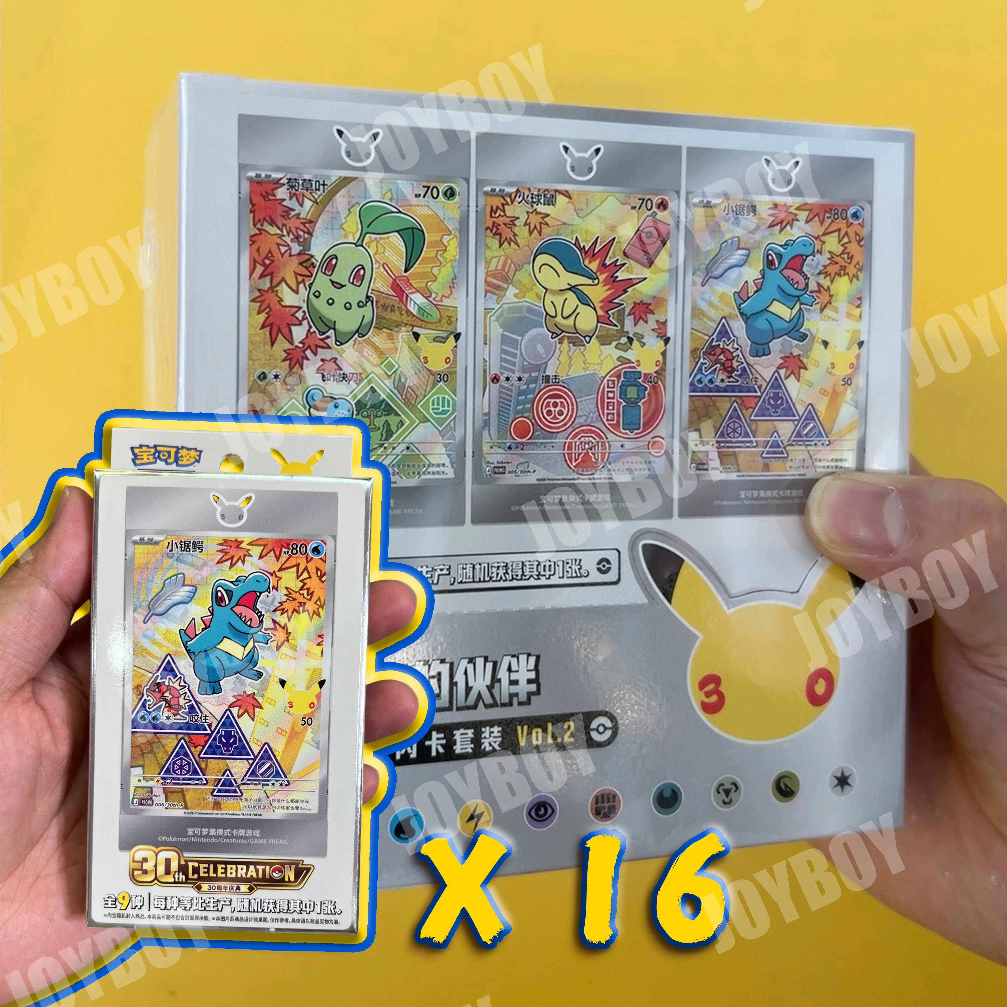 Pokemon 30th Anniversary Vol.2 Chinese Card Box