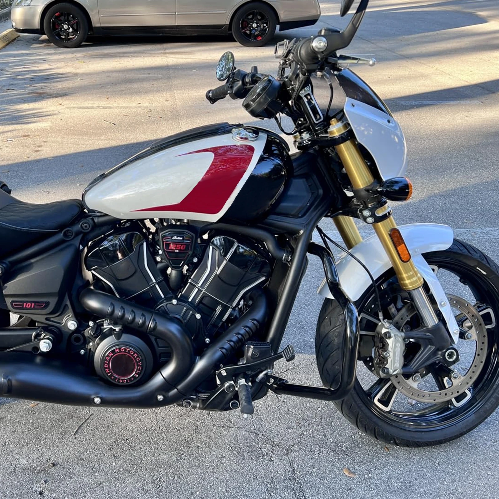 Motorcycle Front Highway Bars Protection Bar Fits For Indian 101 Scout Scout Bobber Sport Super Scout Sixty Classic 2025-2026