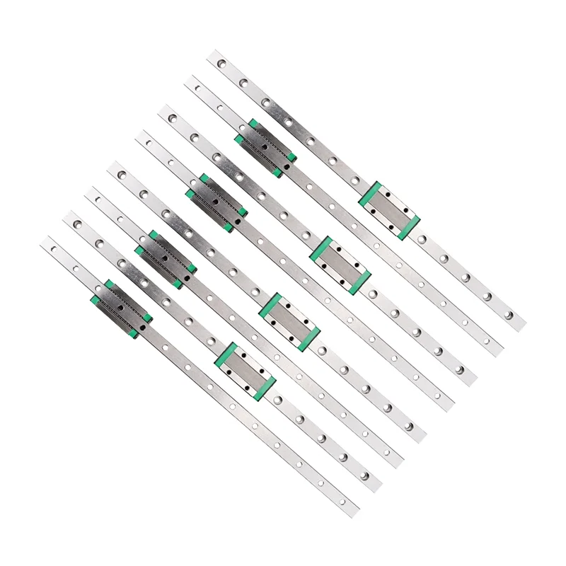 6PCS MGN9H 1PCS MGN12H Linear Rail Voron 2.4 R2 DIY Rail Kit 250/300/350mm Build High Quality Linear For Voron 2.4 R2