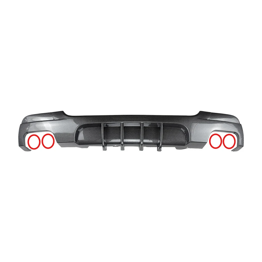 Achterbumperlip voor BMW 3 Serie Coupé E92 E93 2006-2013 voor M Sport MP Style Diffuser Splitters Spoiler Bodykit Exterieur