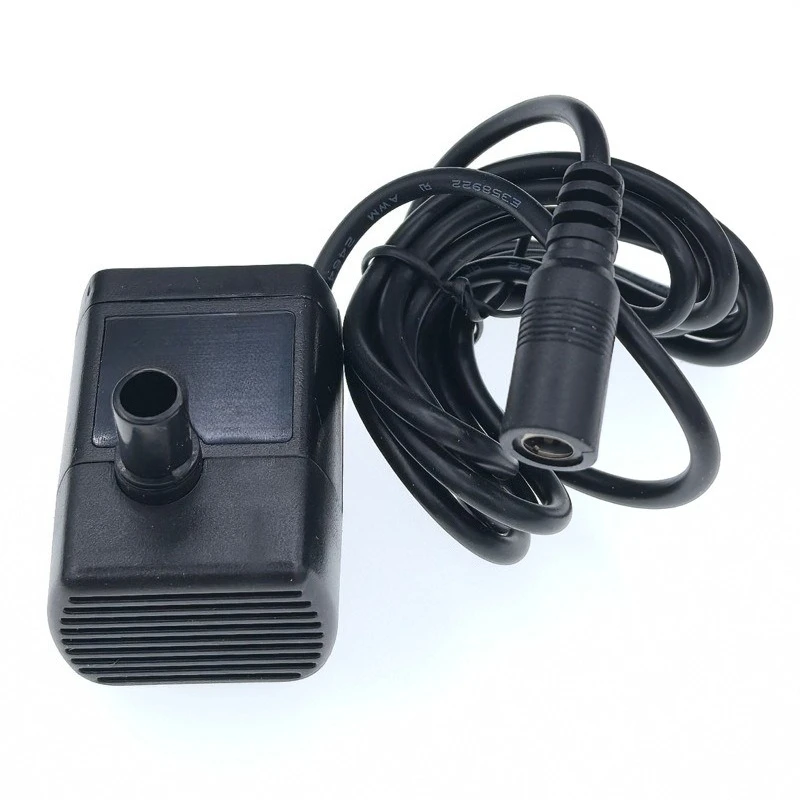 2415-3 12V DC Mini Submersible Pump for Solar Pet Fountain Hydroponics Filter 1.5M Lift