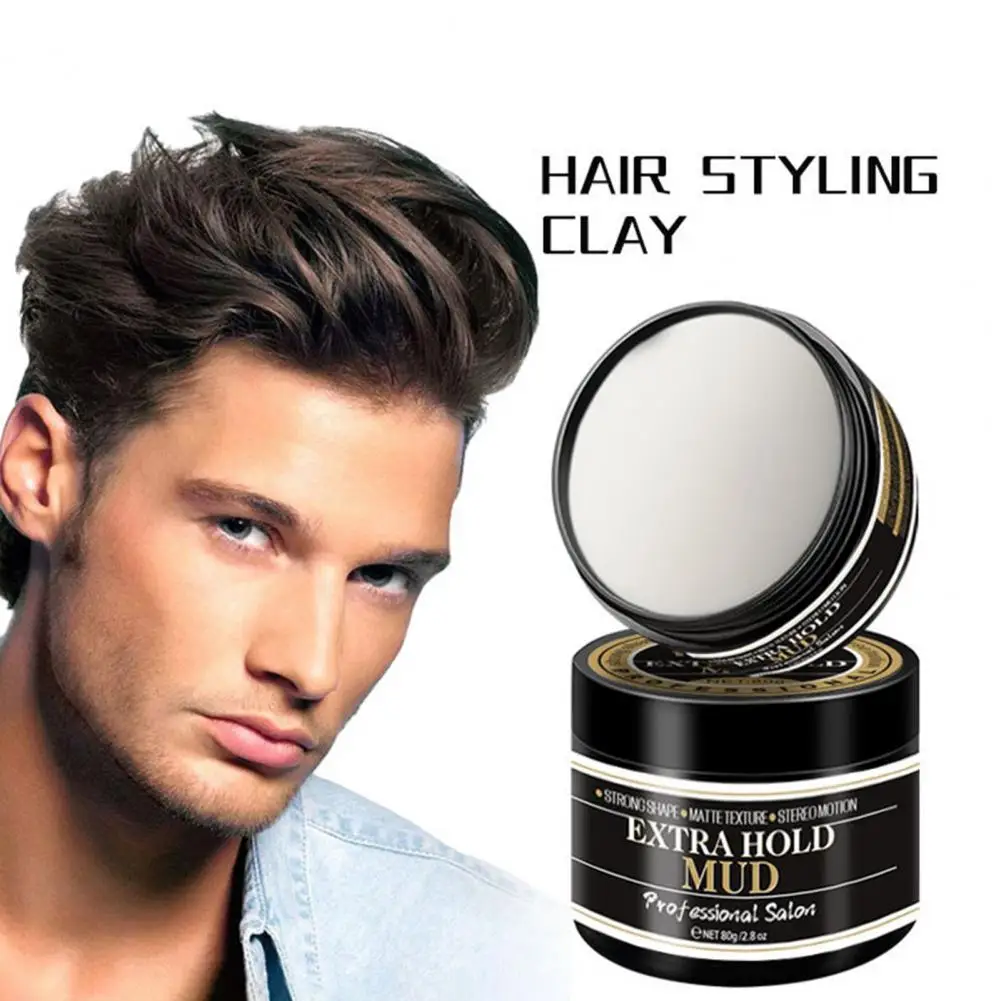 Men Styling Gel for Flexible Hairstyles Professional Salon Styling Gel for Men with Long-lasting Hold for Moisturizing