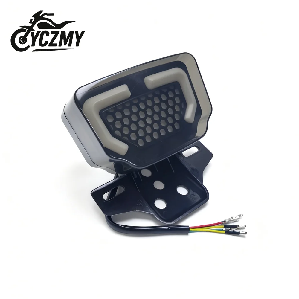 Replacement Tail Light and Turn Signal Assembly for Motorcycle Devil Style Compatible with For TMX125 TMX155 CG125 CG155