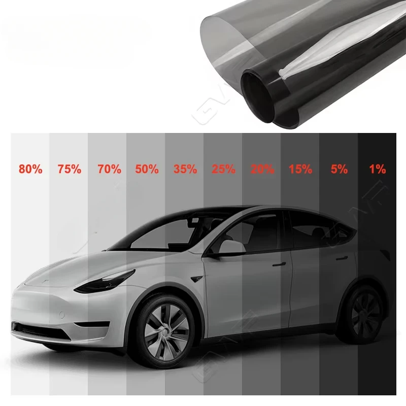 IRR 99% UVR 99% 1% 3% Vlt Heat Insulation Nano Ceramic High Definition Automotive Car Window Tint Solar Film