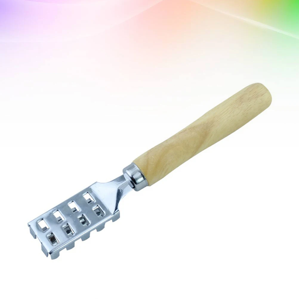 

Stainless Steel Scale Remover Scraper Anti-Slip Comfort Grip Kitchen Seafood Tool Home Use Scales Removal Damaging Flesh