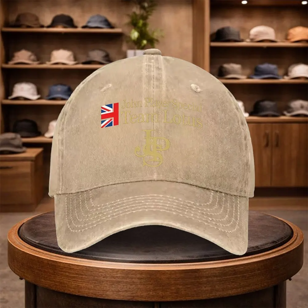 1 X JPS for Lotus F1 Team Printed Baseball Cap, Casual Snapback Hat, Fashionable Outdoor Adjustable Cap, All-Season Travel Hat, view 6