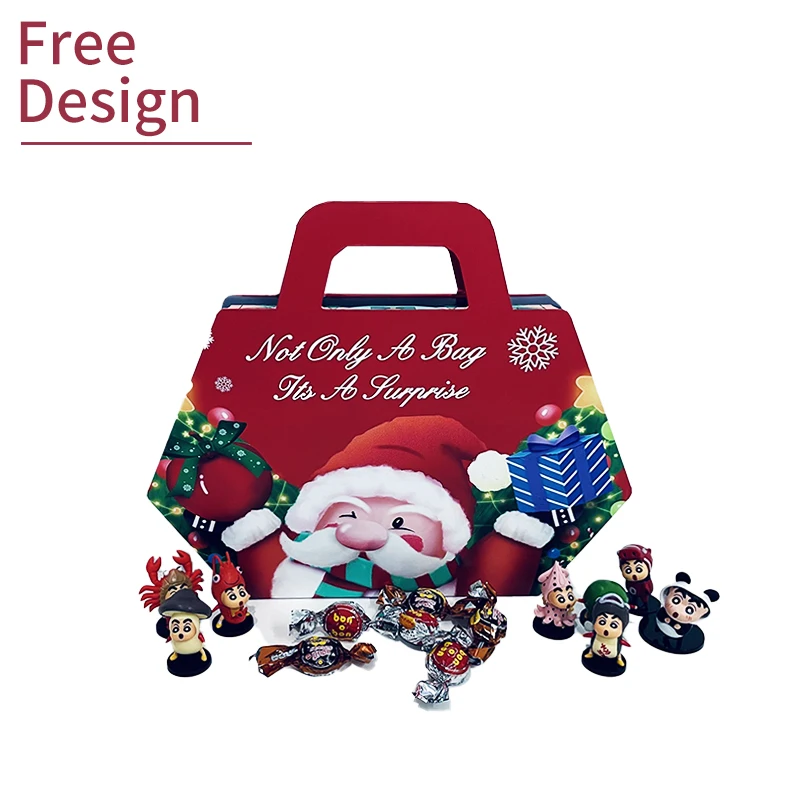 Customization.China Low Price Custom logo Empty Chocolate Box Wholesale Advent Calendars Folding Box