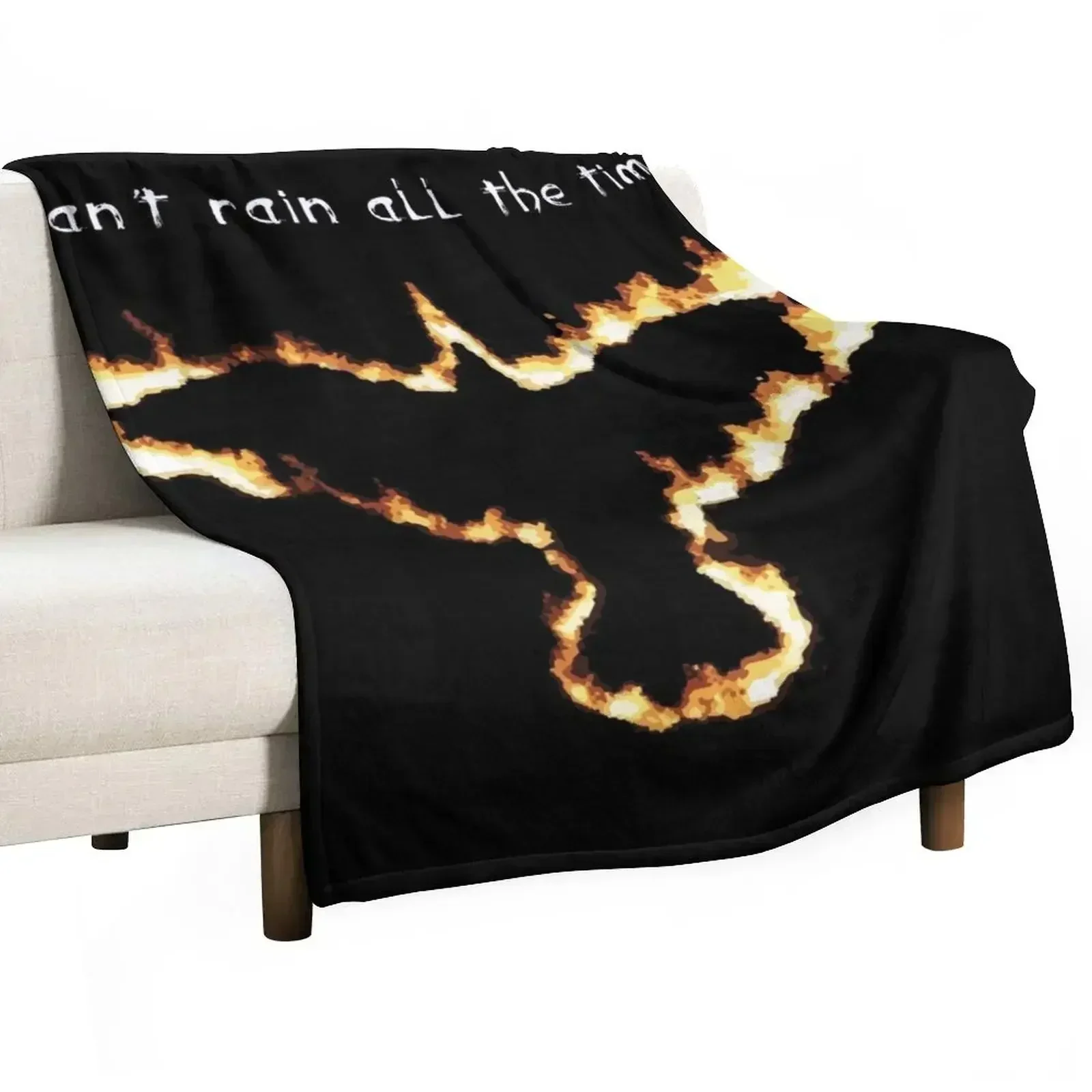 

fire crow Throw Blanket Cute Plaid Soft Blankets