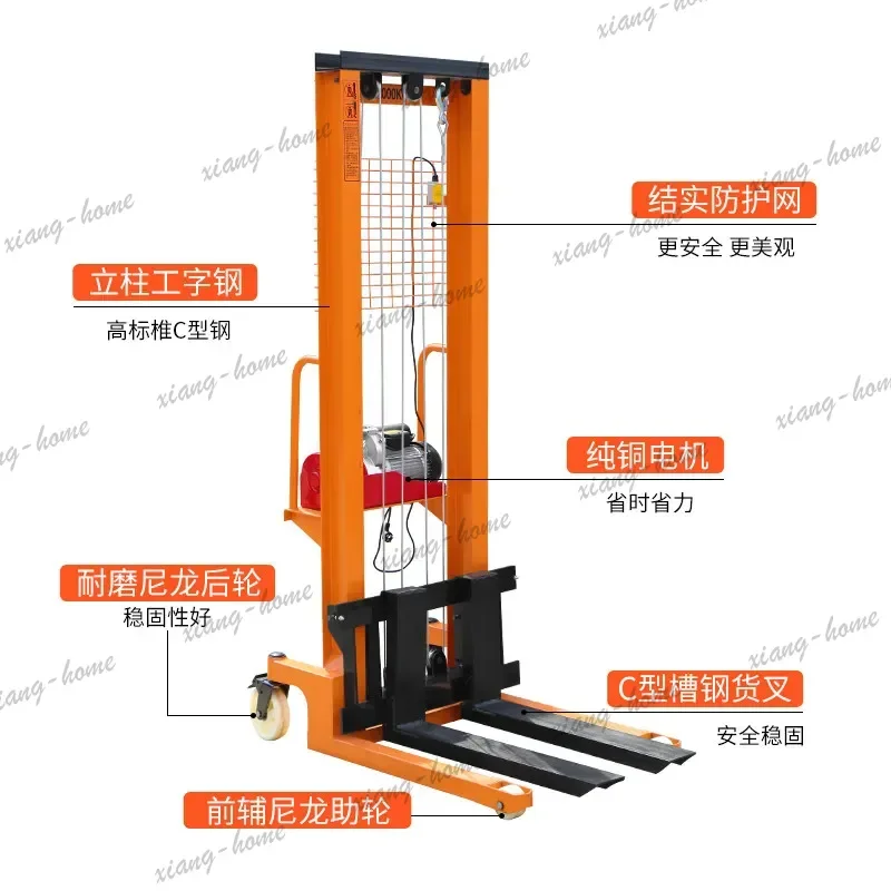 Best Sellers Thickened Forklift Truck Small-sized Durable Hydraulic Forklift Truck Component Commercial Furniture Carrello Eleva