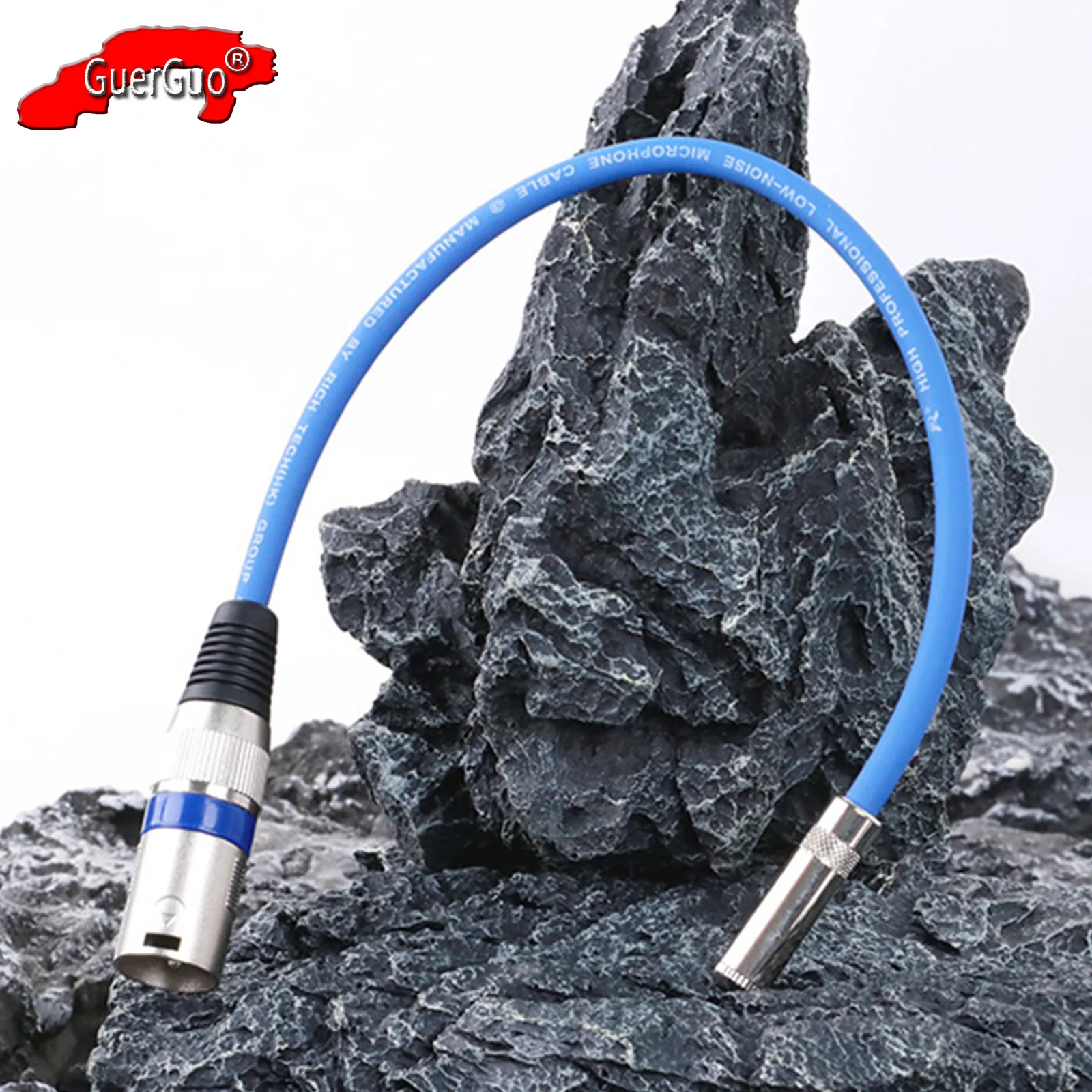 

3.5mm Female to 3Pin XLR Male Cable Adapter Converter,1/8 inch TRS Stereo Jack to XLR Male Audio Extension Cord for Amp Speaker