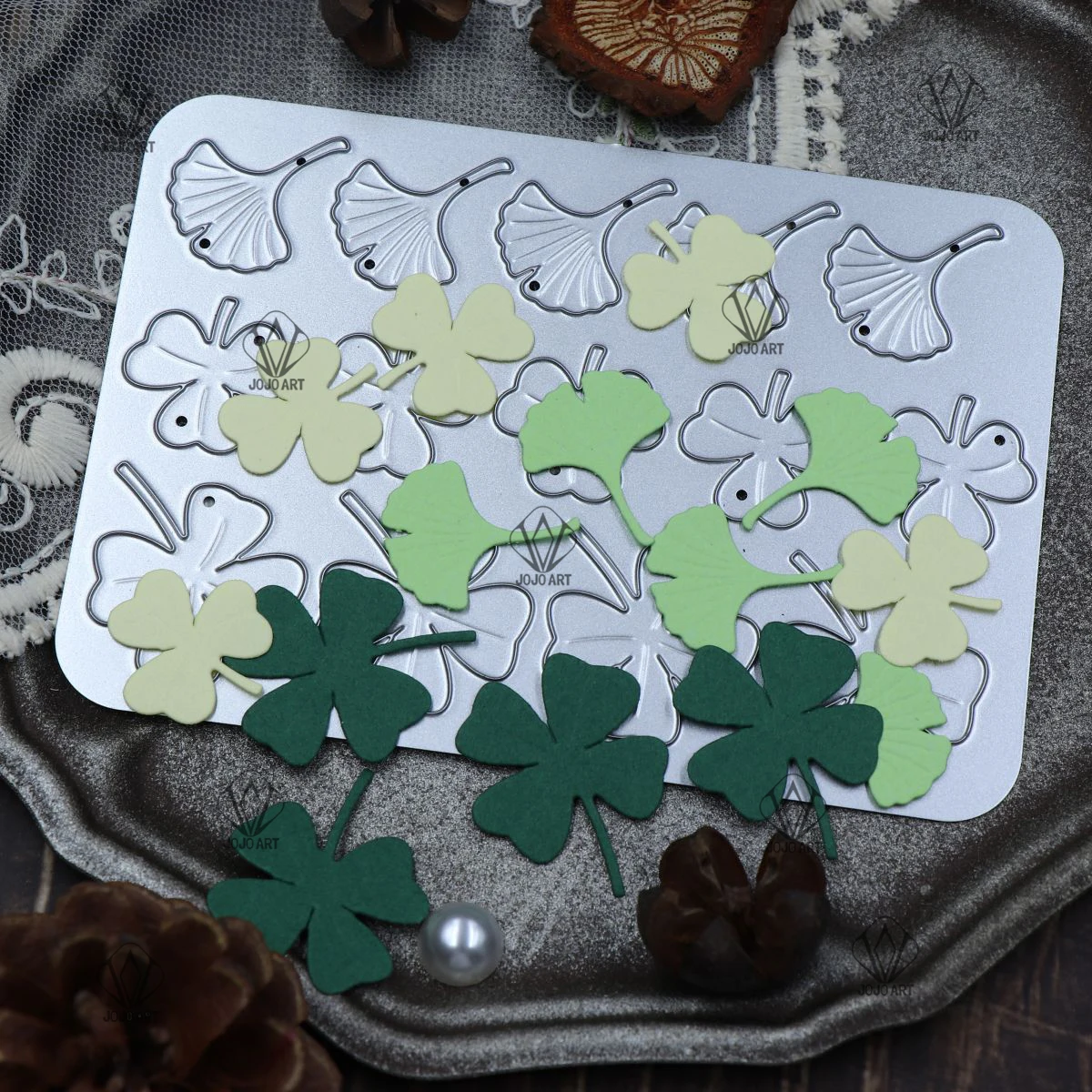 Leaves and Clover Metal Dies Cutting for Card Making DIY Handmade Crafts Scrapbooking Leaf Die Cuts