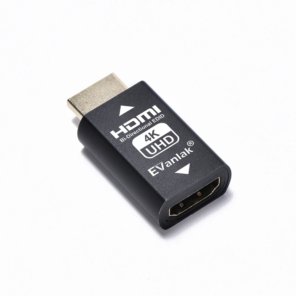 3rd Generrtion Hdmi Edid Emulator Passthrough Eliminated Emulator Adapter Work with Mac Thunderbolt to HDMI Switches/Extender