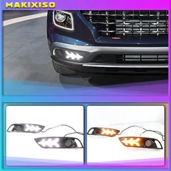 LED DRL Daytime Running Light For Hyundai Venue 2019 2020 Car-styling