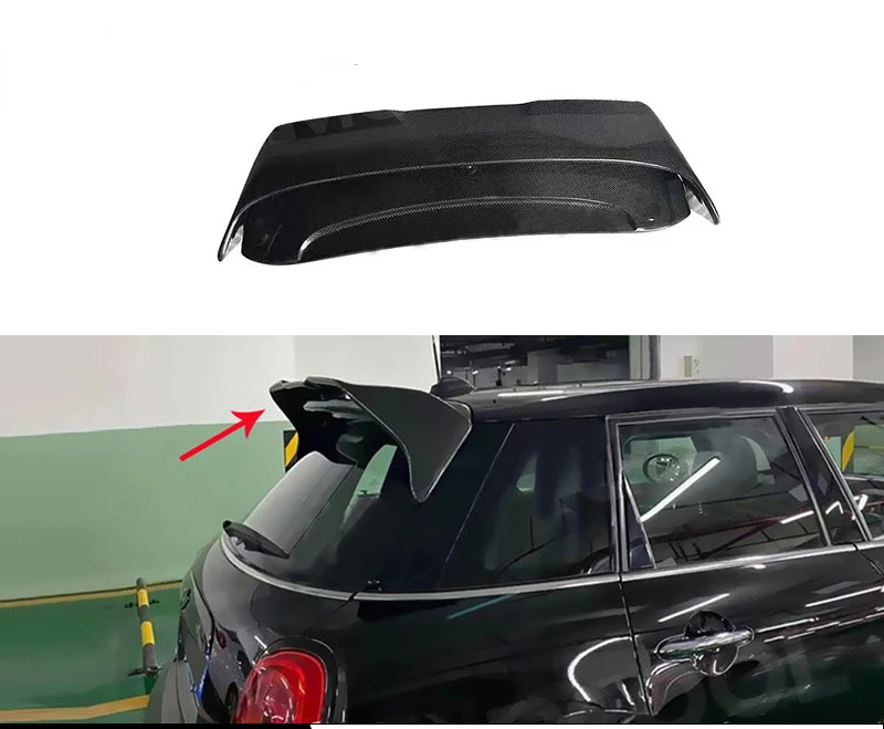 Suitable For BMW MINI COOPER F56 F55 F57 Modified Japanese AG Rear Wing Carbon Fiber Top Wing