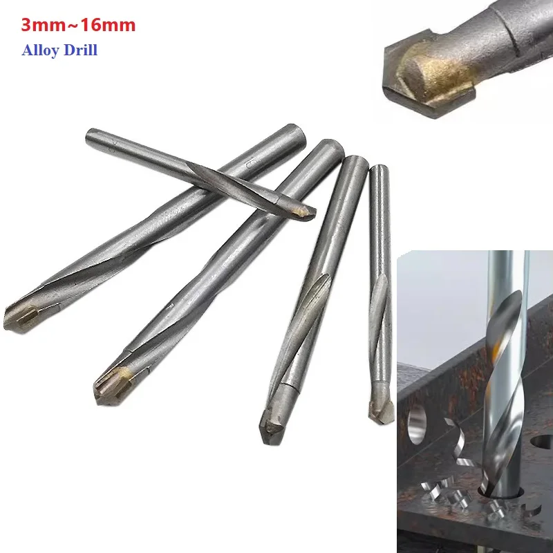 

Спиральные сверла 3 мм ~ 16 мм, сверла из быстрорежущей стали, карбид стали, карбид вольфрама, сверло для нержавеющей стали