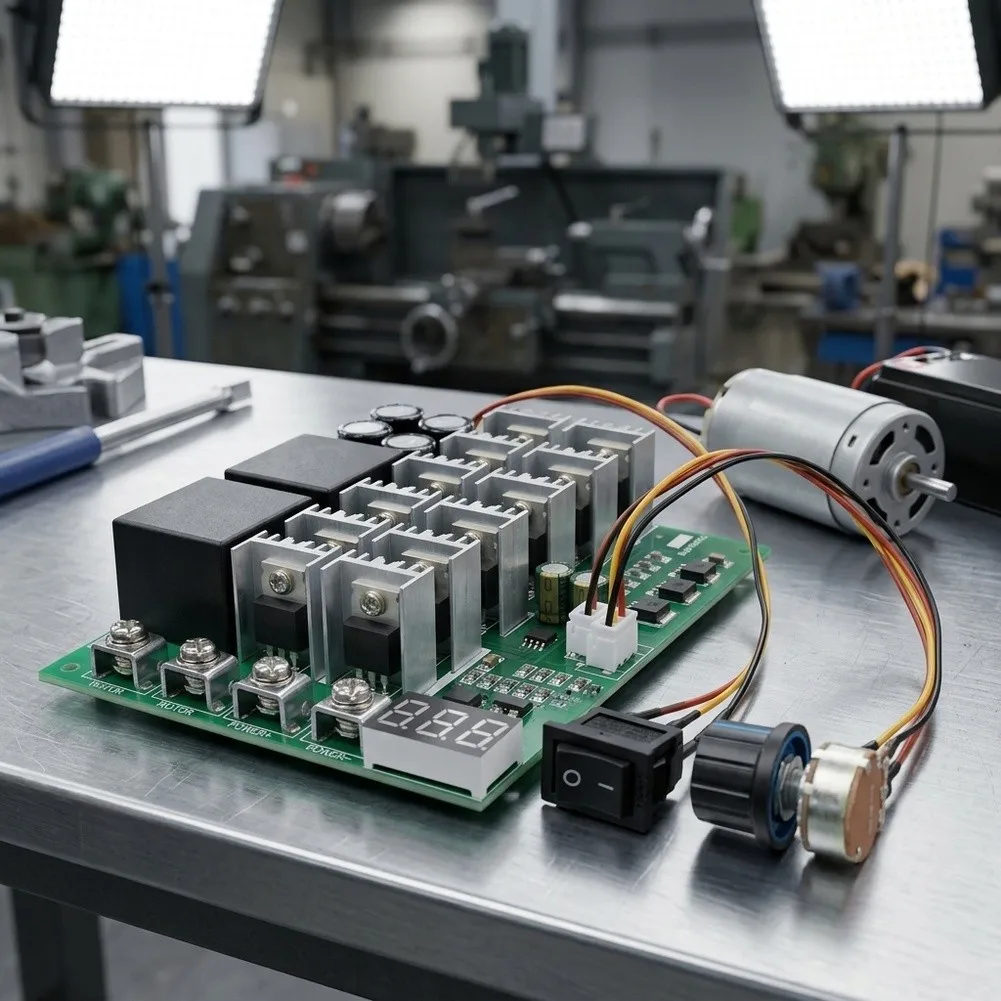 1pc 60A For Versatile 10-55V DC Rate Adjustment Switch With Digital Tachometer For DC Power Supplies Equipment