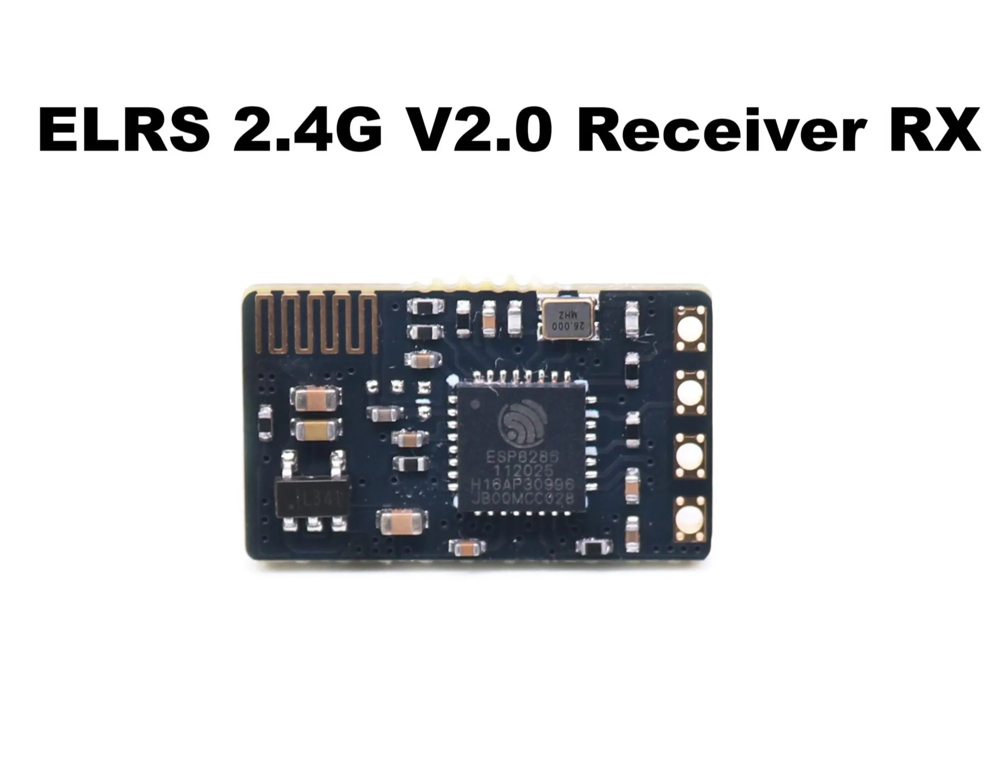 DroneHub ELRS 2.4G Empfänger RX Crossover-Empfänger Modell FPV NANO ExpressLRS mit T-Typ-Antenne unterstützt WLAN-Upgrade Drohne – Detail 11