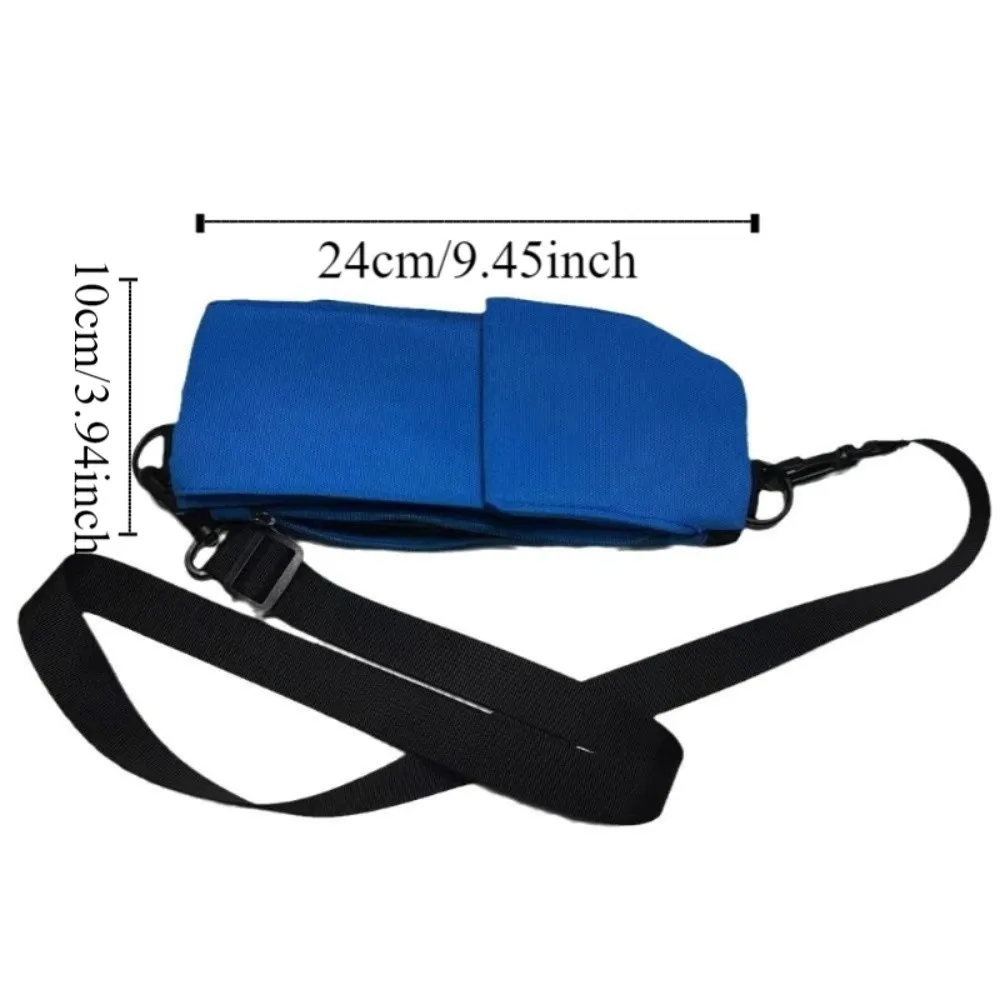 Canvas Solid Color Mini Mobile Phone Bag Shoulder Vertical Canvas Light Shoulder Bag Solid Color Korean Style