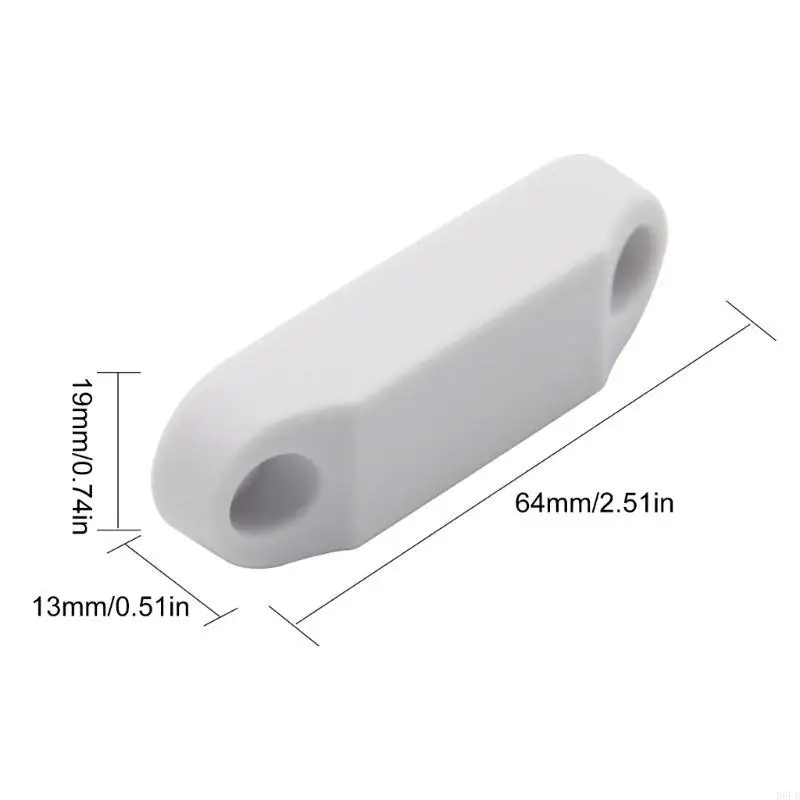 

Professional Door Clip Easy to Install with Screw Mount Firm Grip Door Holder R6FB