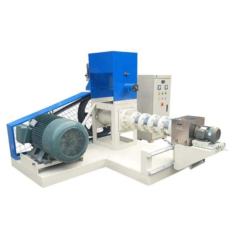 Pet Food Kibble Manufacturing Plants Full Production Line Dog Cat Pellet Food Making Machine