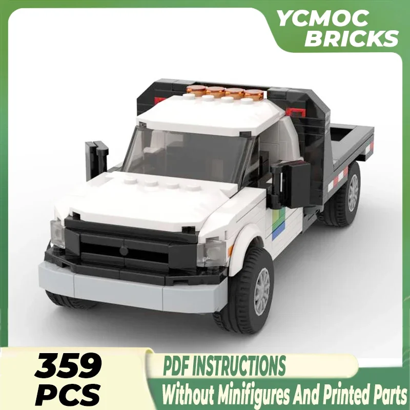 City Truck Model Building Bricks, Speed Champion Truck, Tecnologia Blocos Modulares, Brinquedos de Natal, Conjuntos DIY, Presente de Montagem, 8 Stud