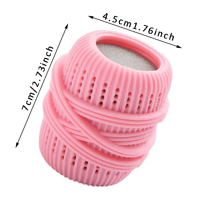 Laundry Cleaning Ball Sponge Liquid-adding Decontamination TPE Clothes Cleaner Anti-winding Washing Capsules Machine Hair Remove