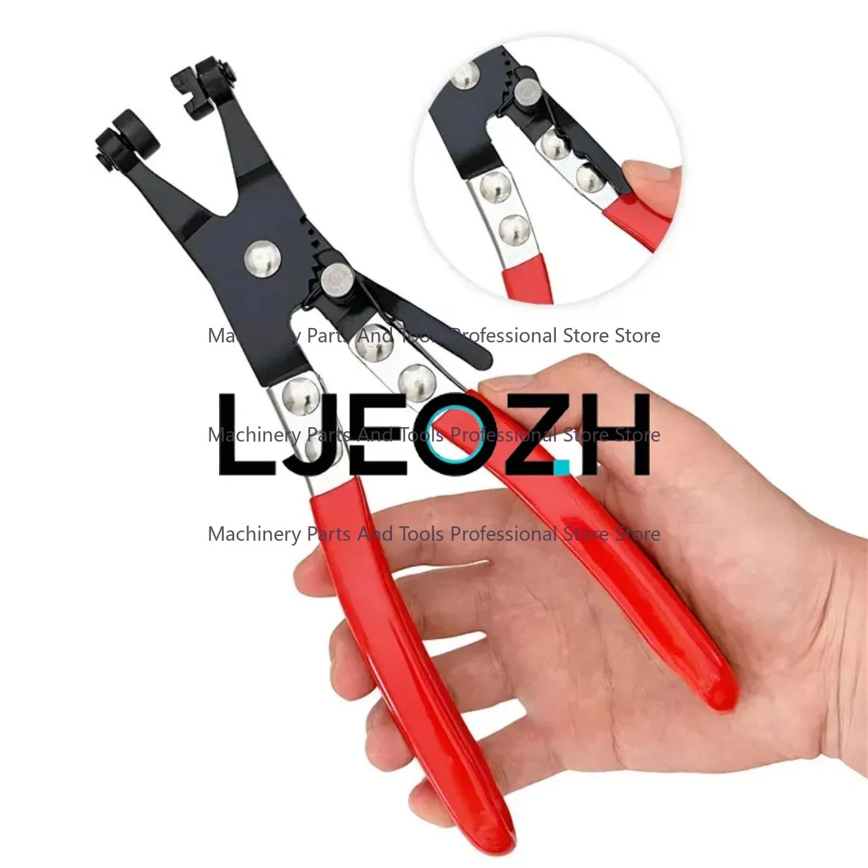 Water Pipe Clamp Pliers Straight Pipe Bundle Pliers Can Be Bent with Wire Buckles