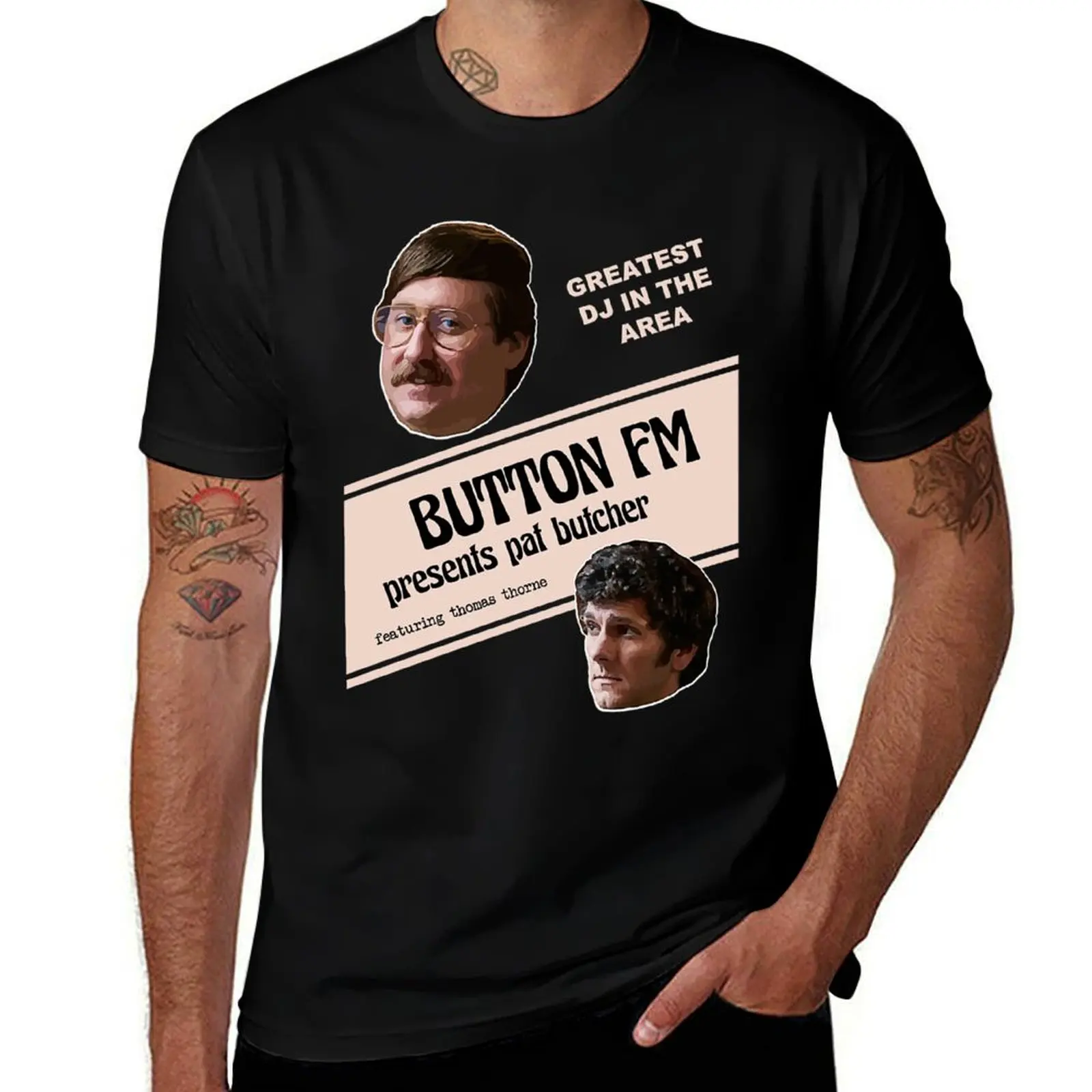 

рубашки высокие футболки забавные футболки футболка Ghosts хлопок BBC темный юмор FM t с принтами качество пуговиц -