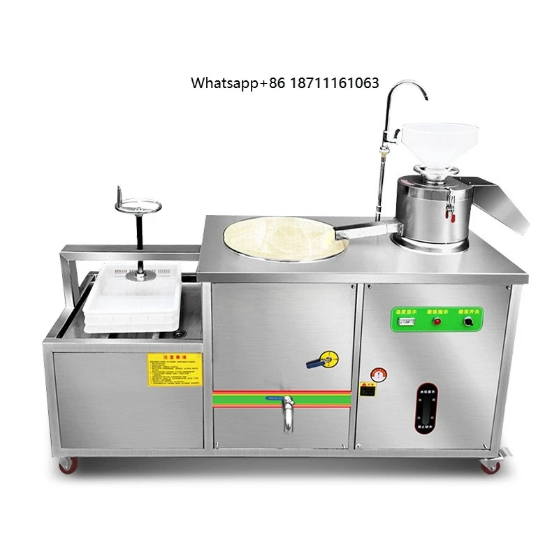 Automatic Industrial Soybean Processing Machine Cheap Tofu Press Bean Production Line for Tofu Making for Farm Food Industry