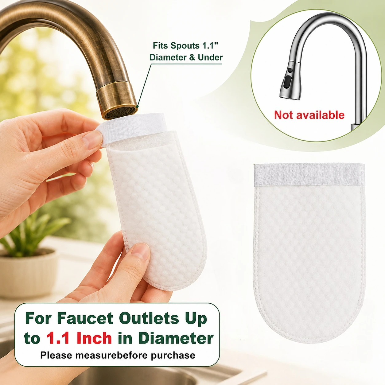 Universal Faucet Water Filter Bag Nylon Mesh Sediment Rust Impurity Remover for Kitchen Bathroom Sink Tap Drain Accessories