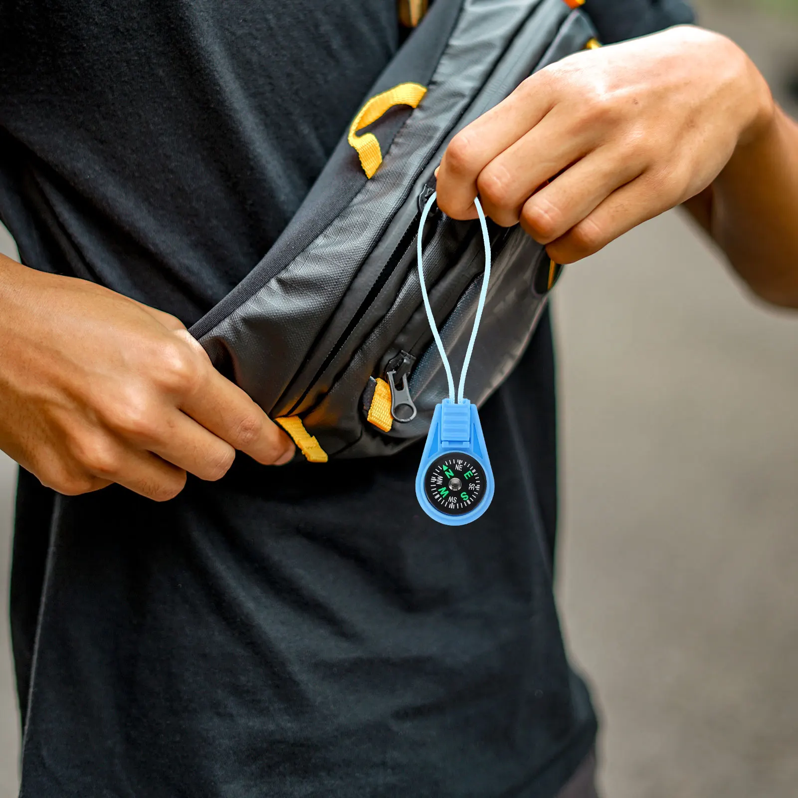 

10 Pcs Outdoor Compass Hiking Kids Classroom Compasses for Multifunction Lanyards