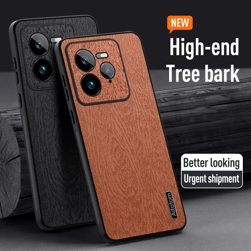 Case for OPPO Realme GT 7 Pro GT7 Pro 5G Leather Tree Pattern Silicone Protection Hard Phone Cover RealmeGT7Pro RMX5010 RMX5011