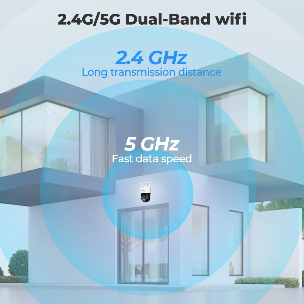 Imagem -05 - Reolink-câmera de Segurança Externa Série Trackmix Lente Dupla Rastreamento de Movimento Câmera Ptz de 8mp Zoom 6x Detecção Humana ai ip Wifi 4k