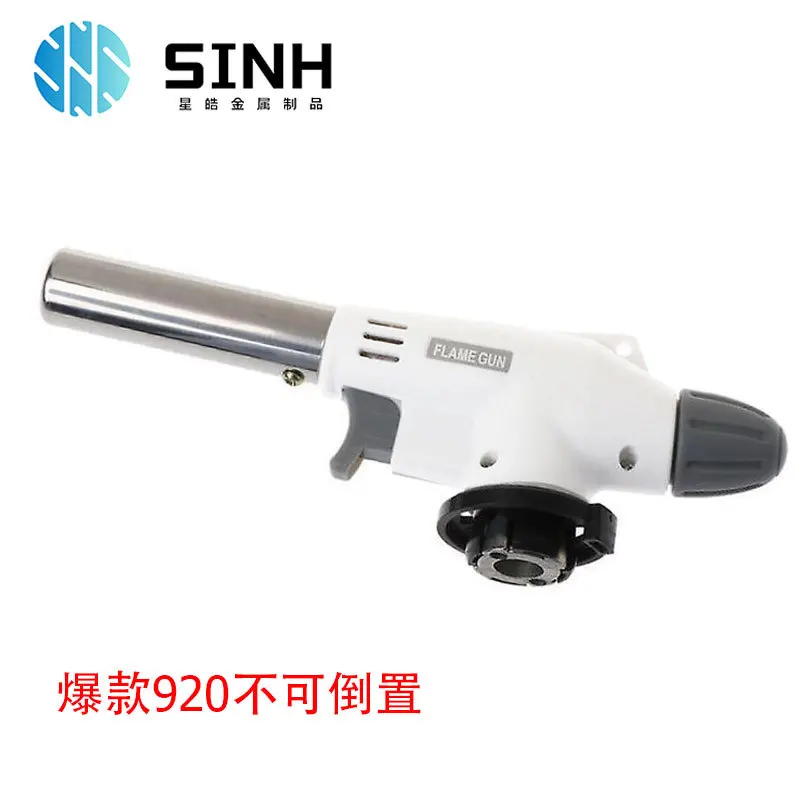 2026 New Card Type 920 Gas Cylinder Spitfire Gun Outdoor Barbecue Baking Igniter for Burning Pig Hair Flames