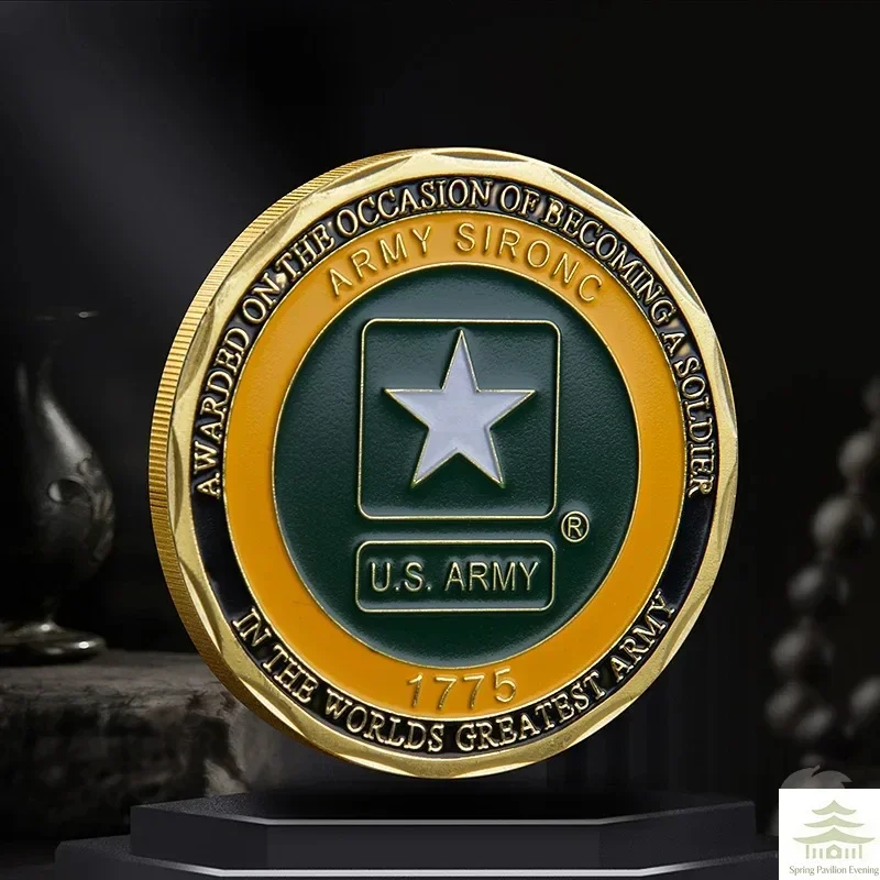 Souvenir Coin Veterans Memorial Coin US Army Military Challenge Coin