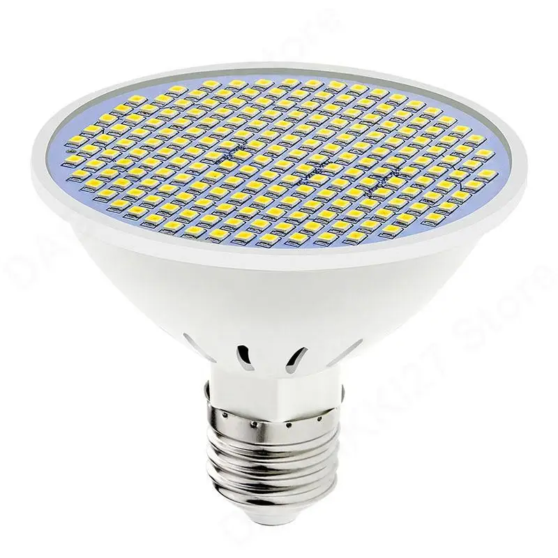 126 200 300LED Flower plant Grow light bulb e27 Fitolamp growbox Box Tent Lamps Home Indoor Greenhouse growth V27