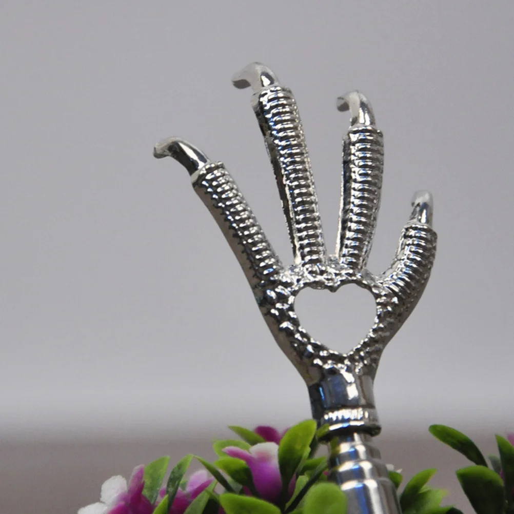 

Telescopic Stainless Steel Back Scratcher Rubber Handle Extendable Portable Travel Use Creative Itch Relief Tool