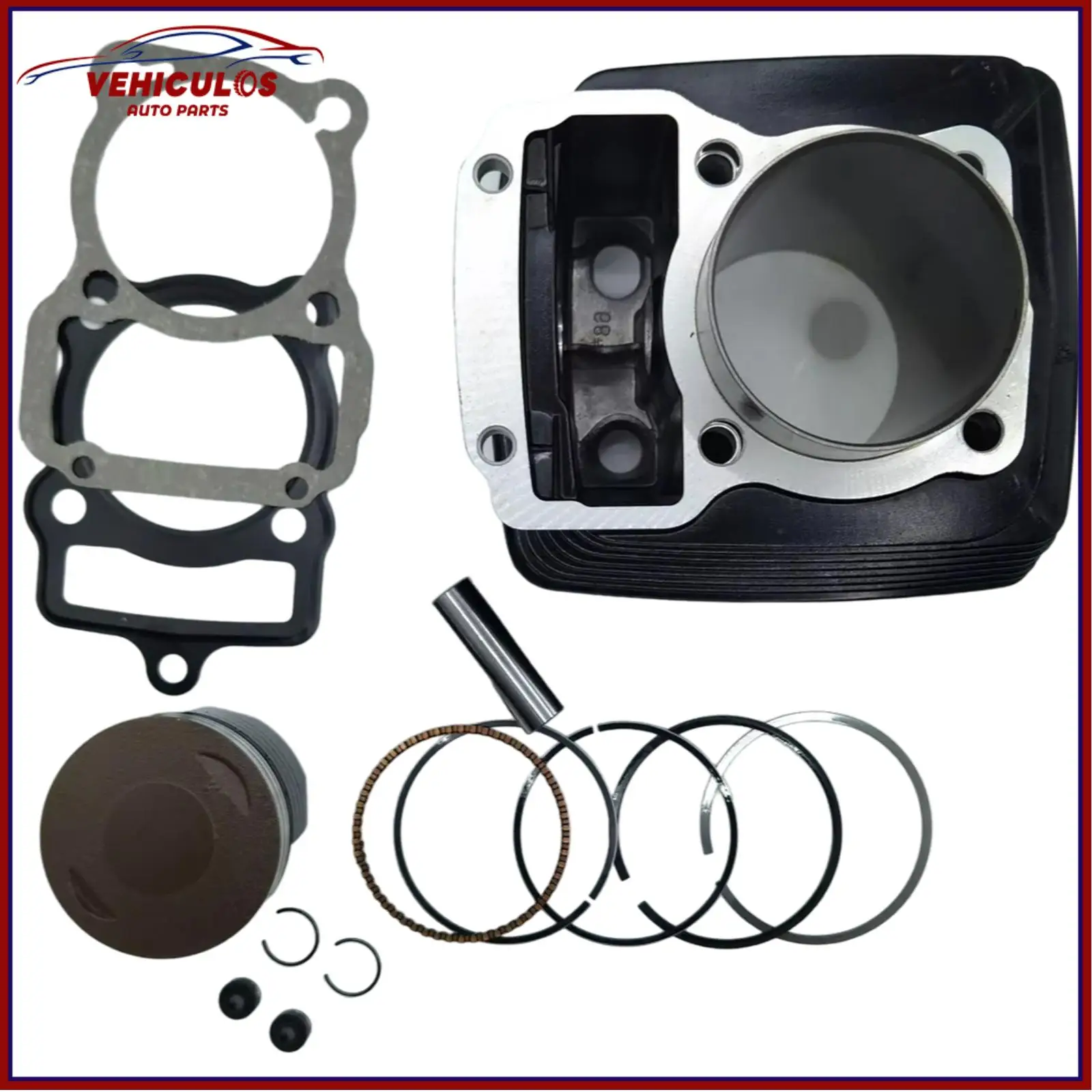 

VEHICULOS, 1 комплект, цилиндр, поршень, комплект большого диаметра для Veloci Xeverus, объем 250CC, аксессуары для мотоциклов, дропшиппинг, оптовая продажа