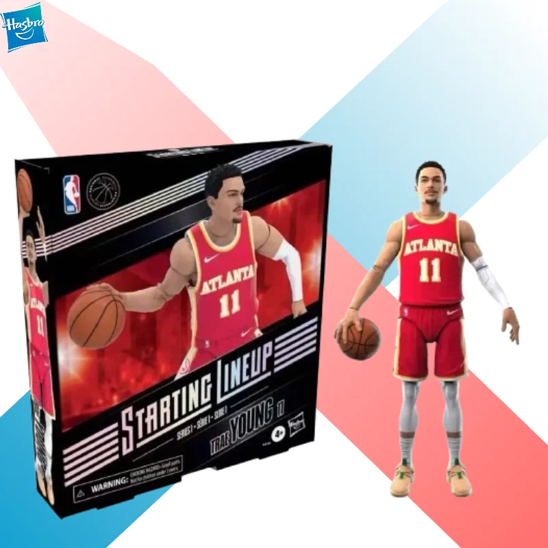 

Hasbro NBA Starting Lineup Series Atlanta Hawks No. 11 Trae Young 6-inch Action Figure