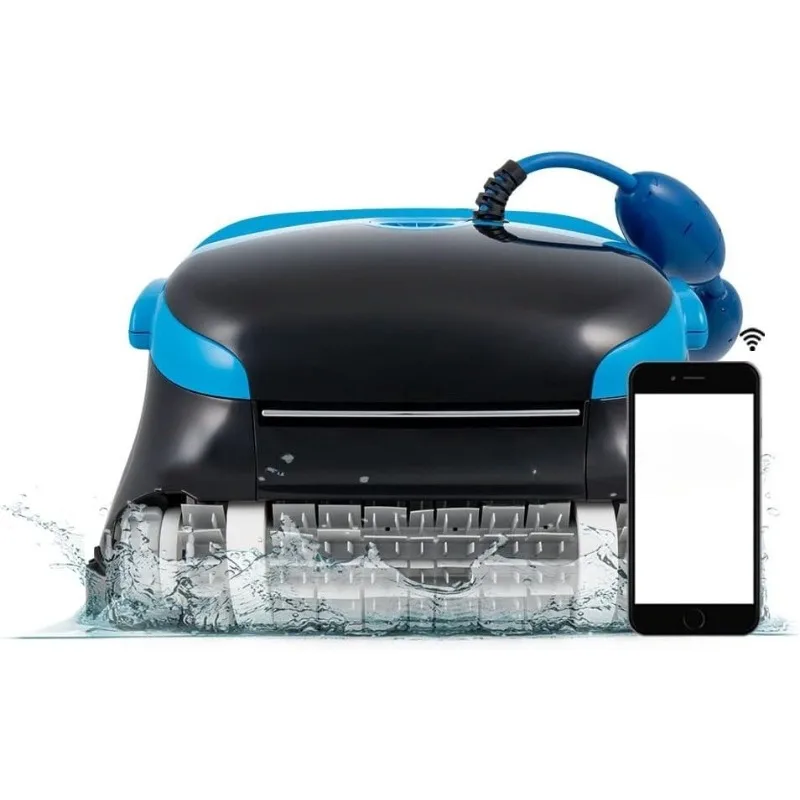 

Автоматический роботизированный пылесос для бассейна, всегда уборка, никогда не зарядка, с помощью скраба для скалолазания в стене