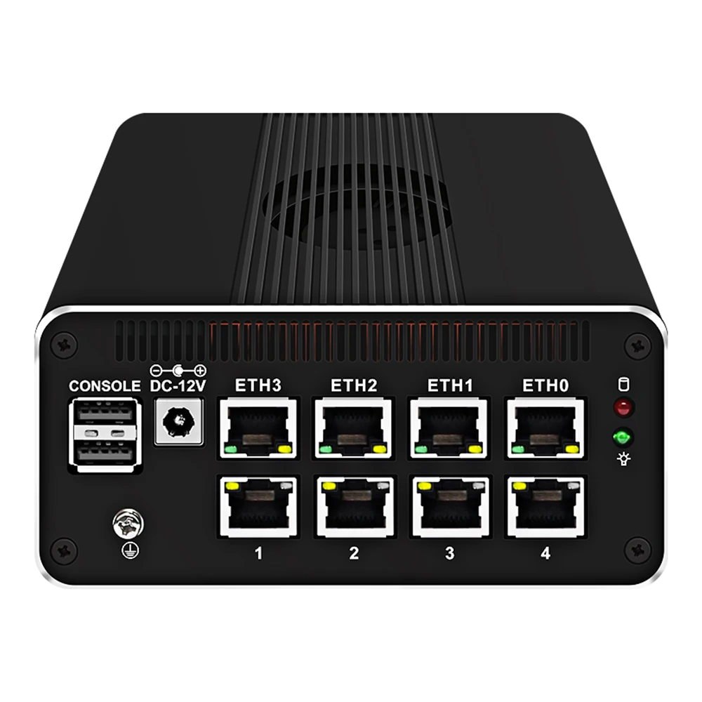 Topton Firewall-Appliance der 12. Generation 2*10g sfp Intel i3-N305 n200 n100 4x i226-v 2,5g ddr5 nvme Soft Router Mini-PC proxmox esxi