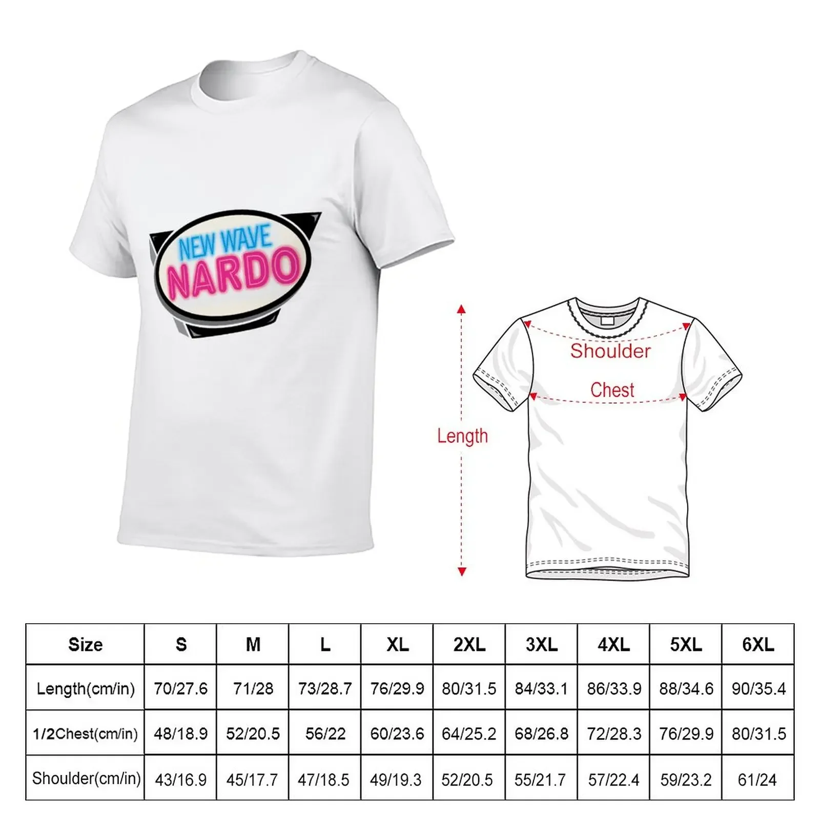 New Wave Nardo Logo T-Shirt for a boy summer top mens t shirts