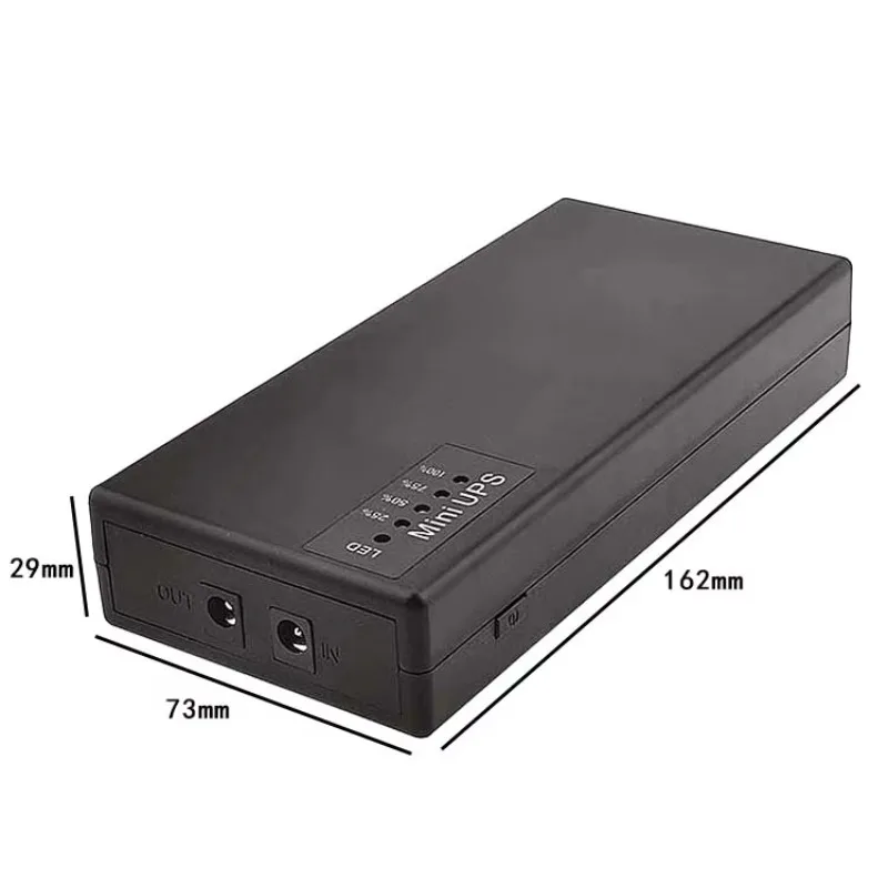 Gorąca sprzedaż 2025 CYHX Mini UPS Obwód Zasilacz Litowy Mini DC UPS Bateria 12V 9V 1A 2A Inwerter Mini UPS do Modemu Wifi