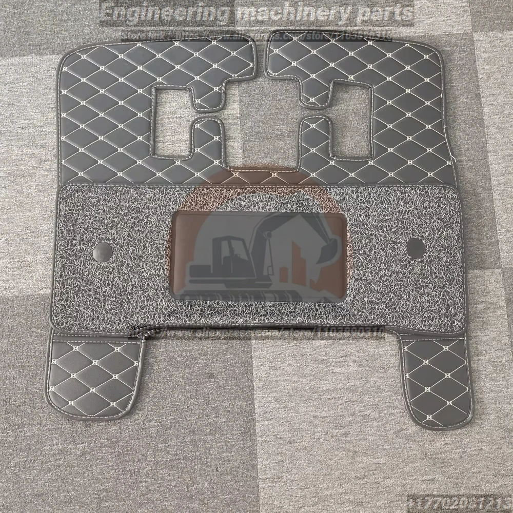 

For Xcmg 75d/135d/150d/200/215dfloor Rubber Anti-skid Excavator Cab Floor Mat Carpet Protect Clean Decorations Free Shipp