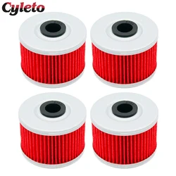2/4/6pcs Cyleto Oil Filter for Kawasaki KLX110 KLX125 KLX250 KLX 125 250 D-Tracker KLX140 KLX150 KLX250R KLX250S KLX300R KLX450R