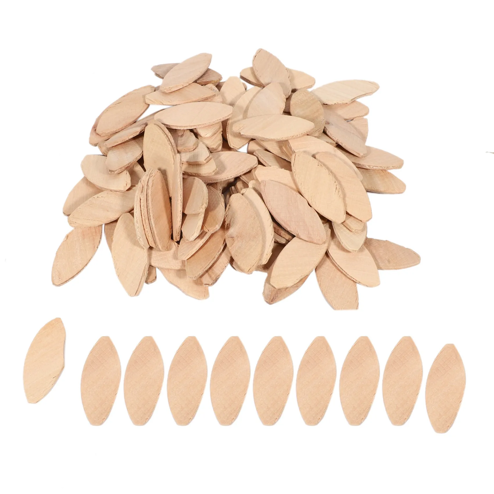 RABIT AS59~ 100Pcs No.20  Assorted Wood Biscuits For Tenon Machine Woodworking Biscuit Jointer