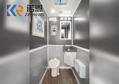 Outdoor Mobile Bathroom Luxury Portable Toilet Trailer China Supply The Latest Design Hot Sale