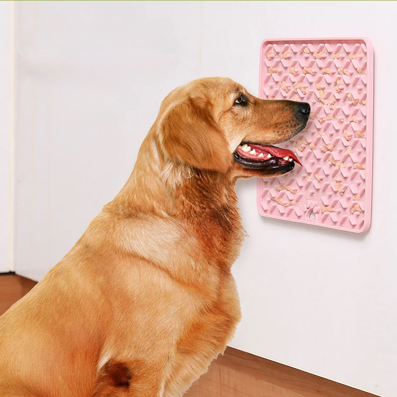 

Silicone Pet Licking Pad Dog Licking Pad Pet Suction Cup Slow Food Pad Anti Choking Slow Food Basin Pet Products