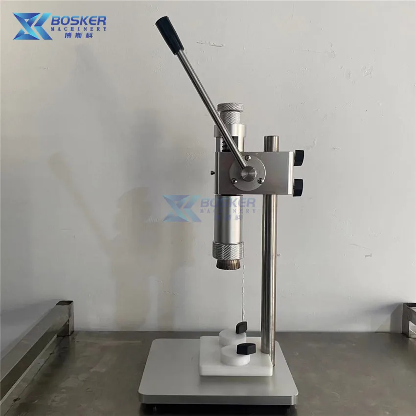 BSK-SZ01 Perfume Bottle 17mm Manual Crimping Machine Pressing Collar Ring Machine